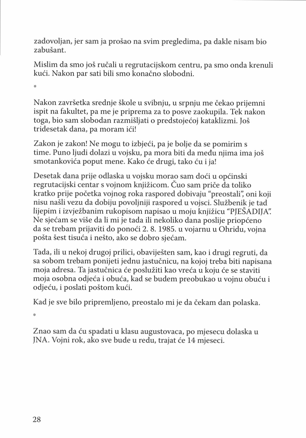 Dragan Uragan _ U JNA - 28